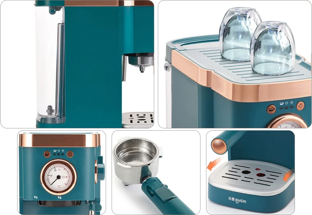 combination coffee and espresso machine with grinder